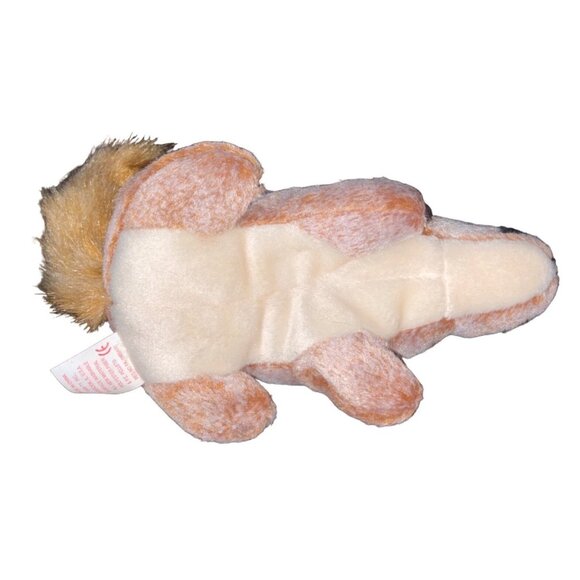 Ty Beanie Baby Chipper Squirrel Plush Toy 1999 Retired Brown With Black Stripe - Picture 5 of 7